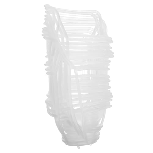 CLISPEED Red Colgante para Botellas de Infusión 500Ml Red de Plástico para Solución Salina 20 Unidades y Soporte para Uso Hospitalario y Clínico