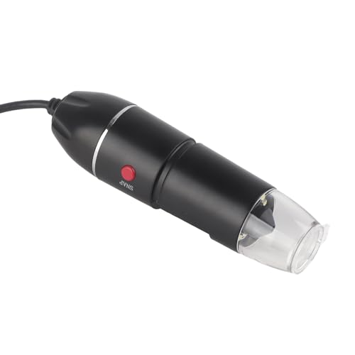 Image of Oumefar LED Digital Microscope 50X to 500X 2MP USB Magnifier 8 LED Magnification Endoscope Camera Magnifier PC Video Camera with Stand(Support USB UVC Protocol Equipment)