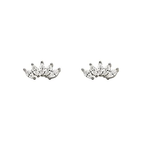 Boucles d'oreilles argent et zircon discret pour illuminer votre style décontracté