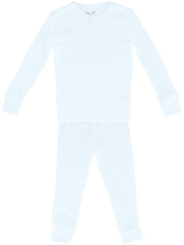 Rene Rofe Toddler Girl's Waffle Thermal Long Underwear 2-Piece Set4