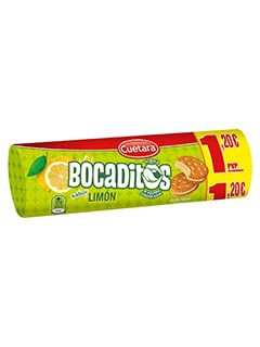 Gaufrettes au citron en bouchées légères pour vos pauses - Pack familial de 15 x 150g