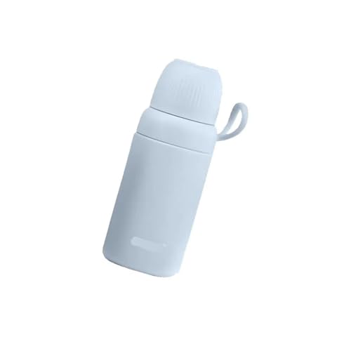 200ML 300ML スーパーミニ 316 ステンレススチール ポータブル 漏れ防止 ファッション ウォーターカップ ドリンクウェア 魔法瓶 ケトル(Blue 200ML)