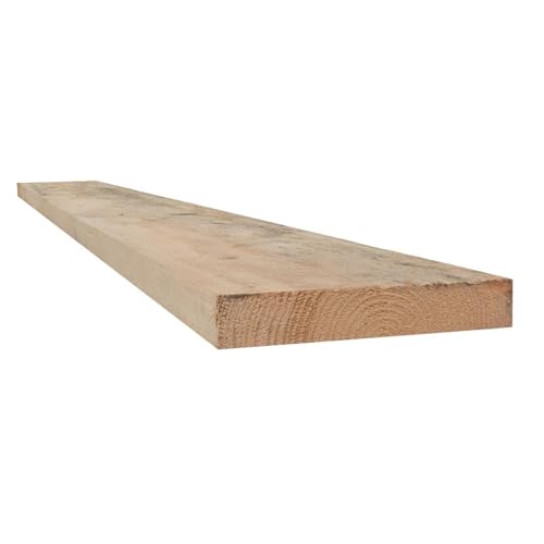Snowdon Timber Unbanded Scaffold Board | Factory Reject | 10 Pack | 36 x 225 x 1950mm | Ideal for DIY & Shelving