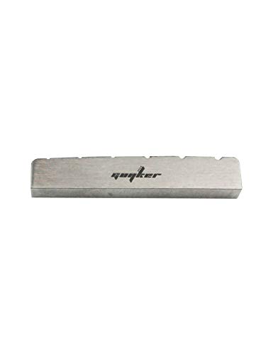 Guyker 43mm Guitar Titanium Alloy Nut - Pre-Slotted Nuts Replacement Part Compatible with Gibson Les