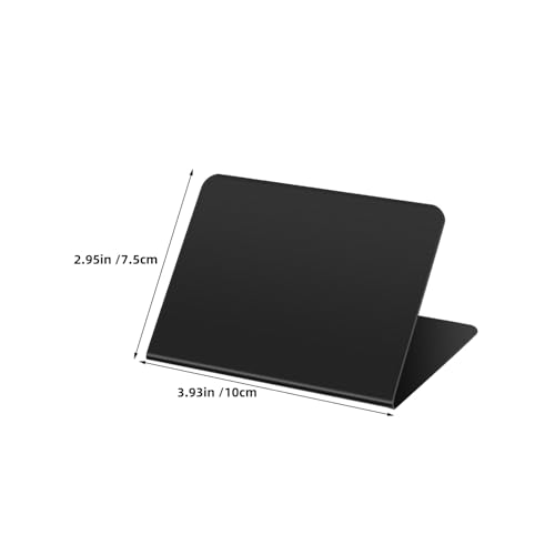 Mini ardoise noire effaçable pour identifier les plats de buffet de fête