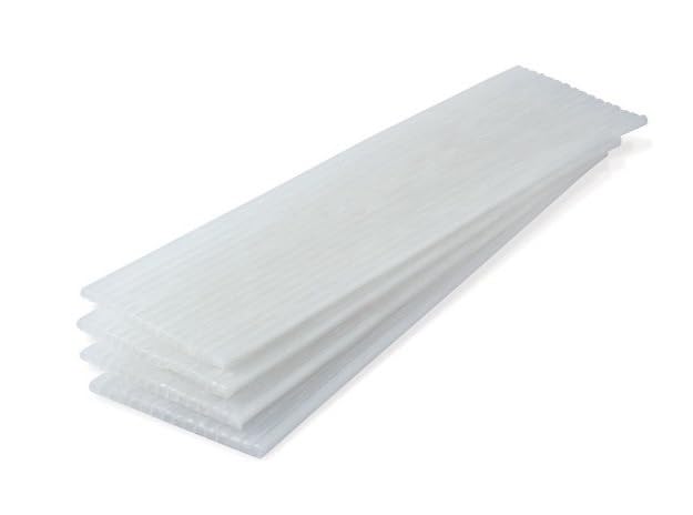 AmeriCan Goods 44/Pcs Dental Utility Wax Rope Square Long White 12
