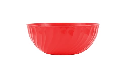 GIO'STYLE Insalatiera Essential Shelly | Rosso | D 33 cm | Made in Italy