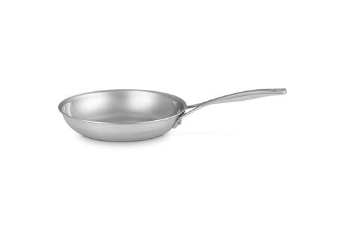 Image of Le Creuset Stainless Steel Classic 3-Ply Fry Pan, 8 inch