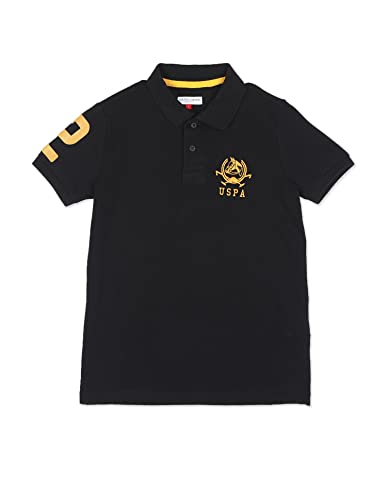 Image of U.S. Polo ASSN. Kids Boys Polo T Shirts - 100% Cotton, Pique Knit, Casual Polo T Shirt for Boys