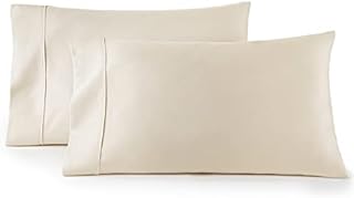 HC Collection 1500 Thread Count Egyptian Quality 2pc set of Pillow Cases, Silky