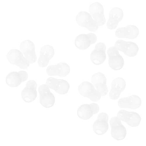 Healeved 30pezzi Orecchie Per Stetoscopio Auricolari Sostituibili e Resilienti Per Ospedali e Facili Installare e Utilizzare