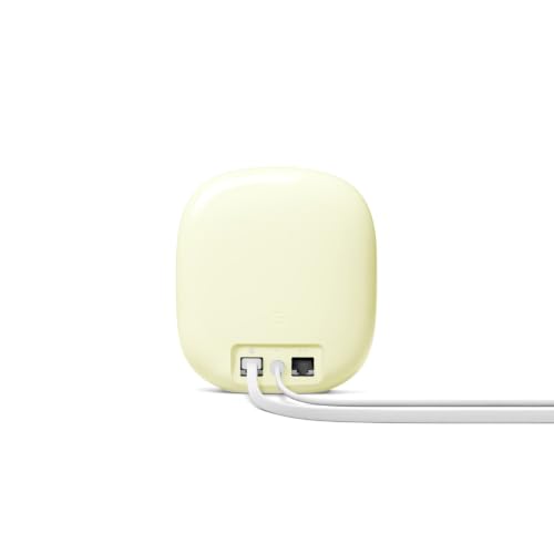 Image of Google Nest WiFi Pro - Wi-Fi 6E - Reliable Home Wi-Fi System with Fast Speed and Whole Home Coverage - Mesh Router - Lemongrass