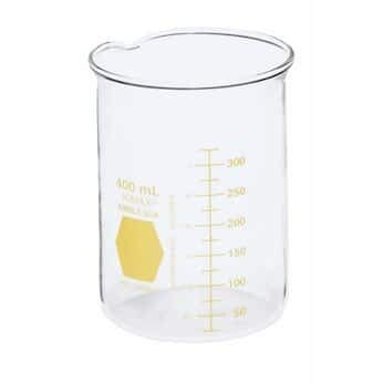 Kimax 14000Y-1000 Yellow-Coded Griffin beakers; 1000 mL, 6/cs