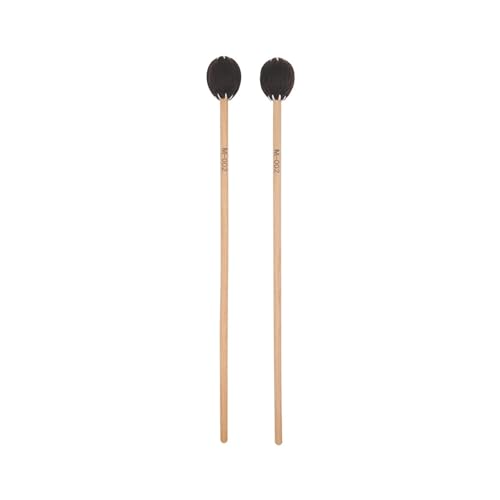 Maillets en laine marimba avec manche en érable poli pour percussioniste