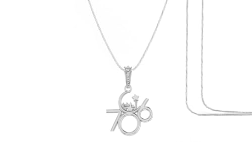 Pendentif religieux 786 argent pur contre le stress protection