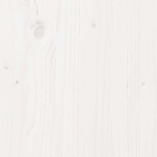 Table de repas carrée blanche compacte vidaXL pour optimiser les petits espaces