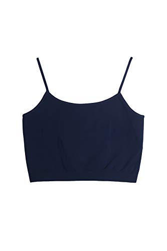 Image of NIKIBIKI Women Seamless Classic Crop Top Bralette, Made in U.S.A, One Size