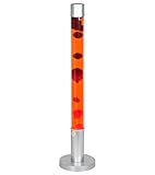 Lavalampe Groß, xxl, leuchtenladen, Dekolampe, Stimmungslicht (Rot-Gelb)
