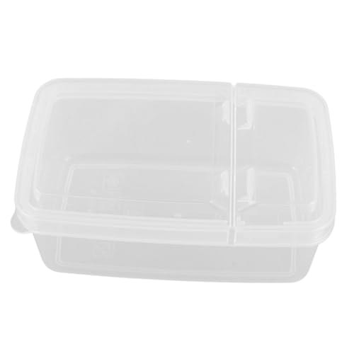 KICHOUSE Caja De Almacenamiento De Queso Plástico Transparente Abatible Para Refrigerador y Cocina