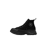 [Converse] スニーカー 厚底 ジップ オールスター トレックウェーブ AS TREKWAVE Z HI BLACKMONOCHROME 22.5 cm