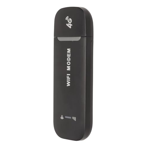 4G WiFi Modem, USB Mobile Broadband Dongle, Connect up to 10 Devices, 4G LTE Mobile WiFi Hotspot, Insert SIM Card to Use