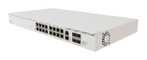 Image of Mikrotik - CRS320-8P-8B-4S+RM PoE++ Switch, 17 Gigabit Ethernet Ports, RouterOS v7,