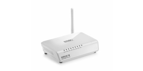 SMC Barricade N Wireless Broadband Router SMCWBR14S-N4 - Wireless router 4-port switch - Ethernet, Fast Ethernet, 802.11b, 802.11g, 802.11n - external