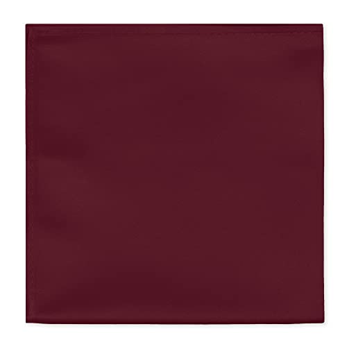 Image of Jacob Alexander Men's Pocket Square Solid Color Handkerchief