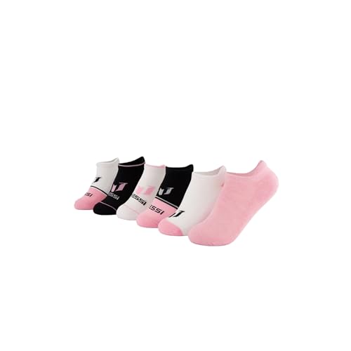 Girls' Lifestyle No-Show Socks, 6-Pack, Soft & Stretchy, Comfortable