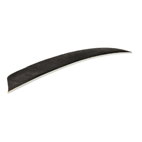 TRUEFLIGHT Feathers Shield Cut 5 LW Black 100/PK.