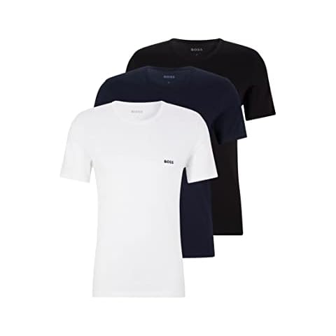 BOSS Herren R-Neck T-Shirt, 3er Pack Classic, Assorted 984, L Cover