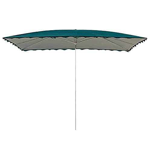 Parasol de marché bleu anti-décoloration et étanche pour le pool house