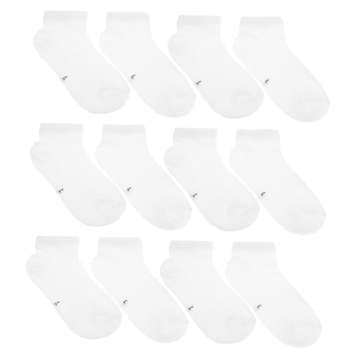 Newborn Baby Socks 6 Pairs Toddler Boys Girls Socks Breathable Non Slip Grip Suitable for Sports