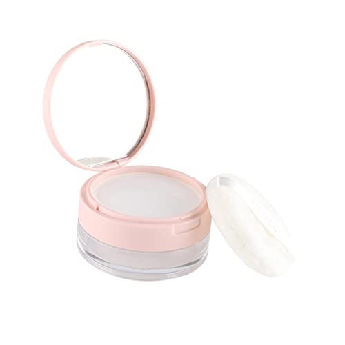VICASKY Fluffy Powder Puff Baby Powder Puff Container Makeup Container Portable Box