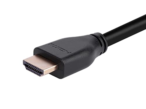 Image of Monoprice 8K Certified Ultra High Speed HDMI 2.1 Cable - 5-Pack, 48Gbps, Compatible with Sony PlayStation, Microsoft Xbox Series X and S, 15 feet, Black
