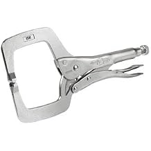 VISE-GRIP 6R, Locking C-Clamp with Regular Tips, 6" Length 10 Units