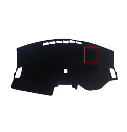 Tapis de tableau de bord haut de gamme noir pour CR-V 2022-2024 avec option HUD