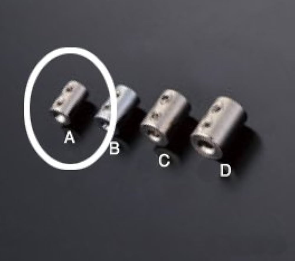 Amazon | e-kanamono ワイヤー止め 2本通し用 RWE-127AW 0.8