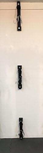 Anazao Fitness Gear New The 15” Multi-Functional Resistance Band Workout Anchor System 3-Pack (Exercise Bars, Handles, LAT Bar and Other Gear Sold Separately on