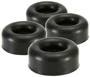 Penn Elcom Set of 4 Rubber Feet Bumpers Diamter 2.52 Height 1 9106