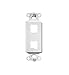 On-Q WP3412WH 2Port Decorator Outlet Strap, White