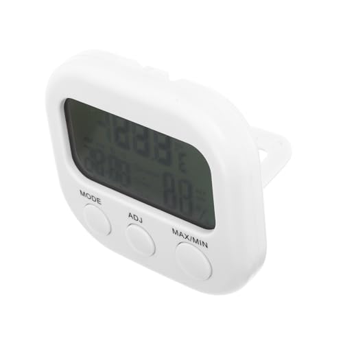 Mikikit Digital Indoor Thermometer for Home Aquarium Use High Precision Temperature Humidity with Tabletop Stand for Rooms Living Rooms Kitchens and More
