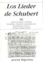 Portada de Los Lieder de Schubert