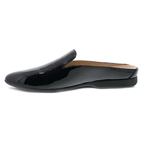 Image of Dansko Lexie Slip-On Mules for Women - Comfortable Flat Shoes with Arch Support - Versatile Casual to Dressy Footwear - Lightweight Rubber Outsole