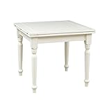 Der weiße Tisch, perfekt zu einer Shabby Chic-Kücheneinrichtung, ist nur eines von vielen Artikeln zur Inneneinrichtung. Biscottini.