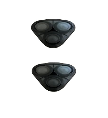 J~\n 􂦂pVF[o[wbhAPhilips S5000 S5370 S5571 S5420 S5140 S5078 S5082 S5380 S5400 pwbhɑΉ(Black 2PCS)