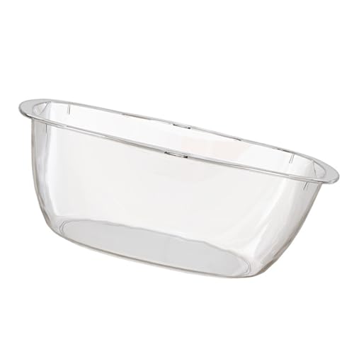 Lavabo de plástico transparente multifuncional para cocina y hogar L 4