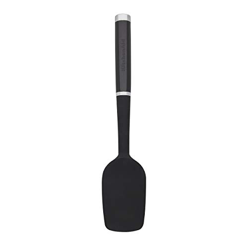 KitchenAid Espátula de colher clássica, tamanho único, preta 2
