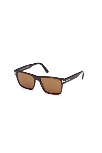 Tom Ford Calder Brown Square Men's Sunglasses FT1205 52E 55