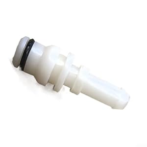 Compatibele slangconnectorsteel, vervangende slangconnector mannelijk 44430190 compatibel met 100 200 8/1 tapijtbekleding reiniger reserveonderdeel